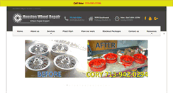 Desktop Screenshot of houstonwheelrepair.org